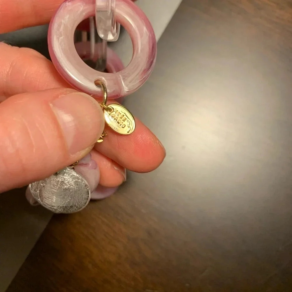 Nuee de Paris Yoko Bracelet in Pink and Clear - Picture 3 of 5